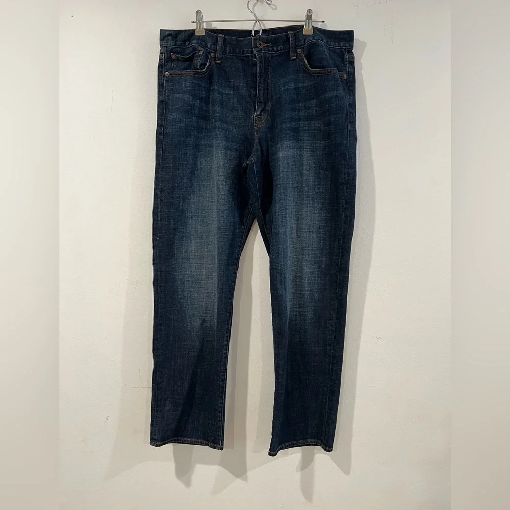 lucky brand Dark blue denim pants, size 38x32 straight cut pants